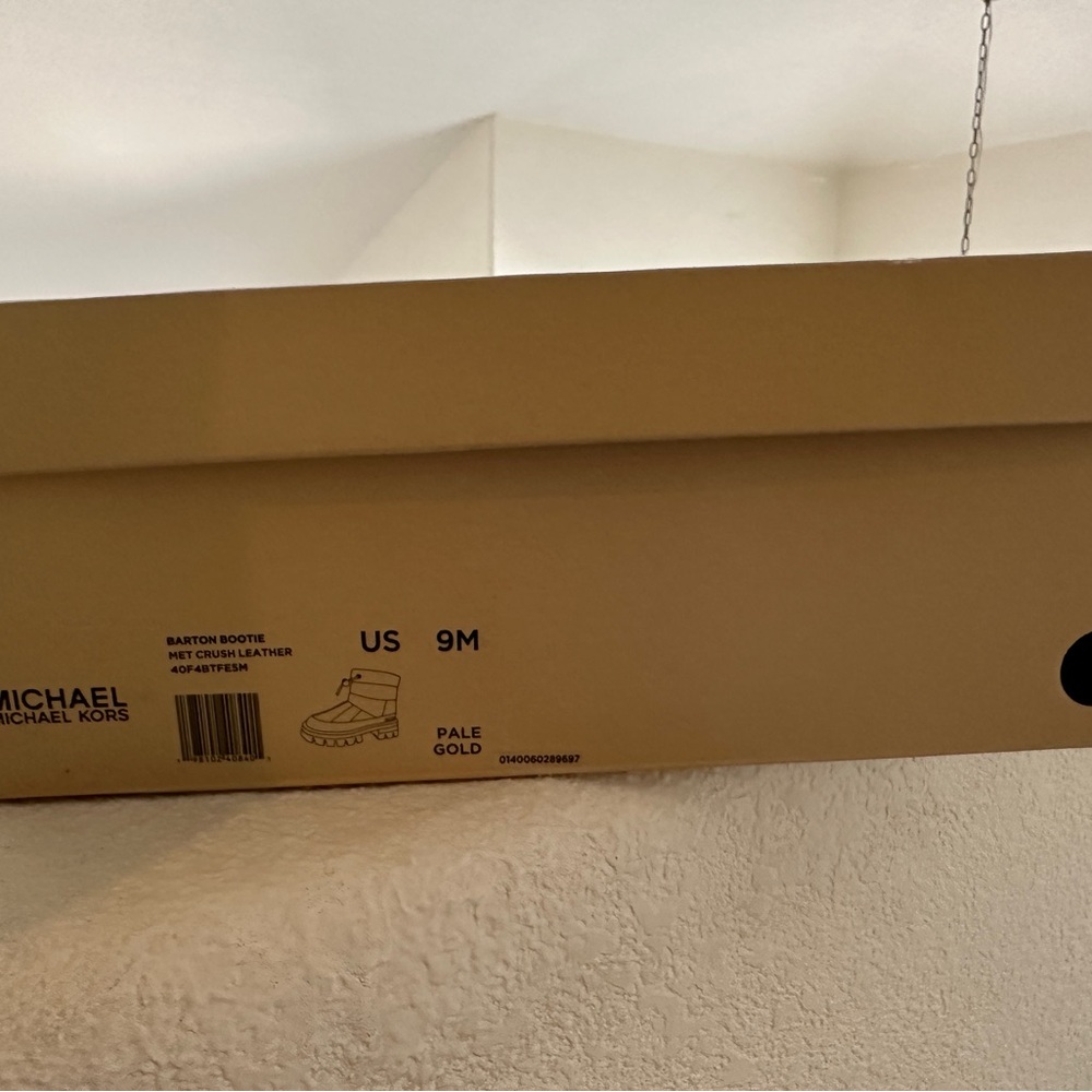Michael Kors Metallic Gold Women's Boots - Picture 7 of 7